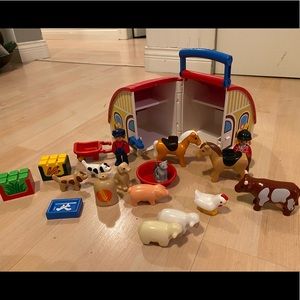 Playmobil 123 large farm lot